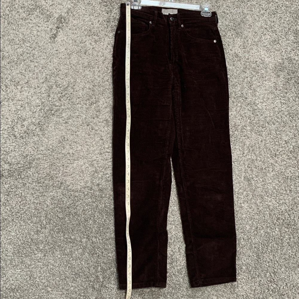 Everlane Dark Brown Corduroy Tapered Pants - Picture 6 of 10